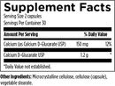 calcium d-glucarate designs for health supplement facts