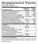 cerevive ortho molecular supplement facts