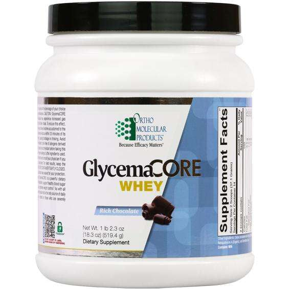glycemacore whey chocolate ortho molecular products