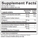 chondro-flx | chondro flx ortho molecular supplement facts