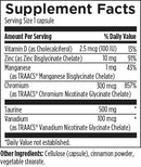 chromium synergy designs for health supplement facts