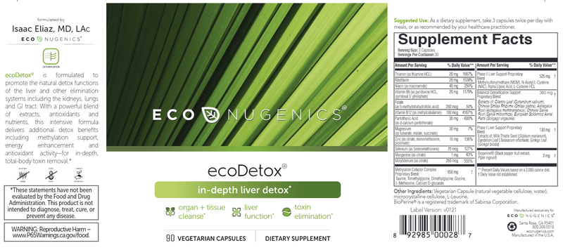 ecodetox econugenics label