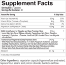 ecosleep econugenics supplement facts