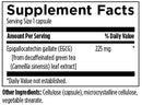 egcg designs for health supplement facts