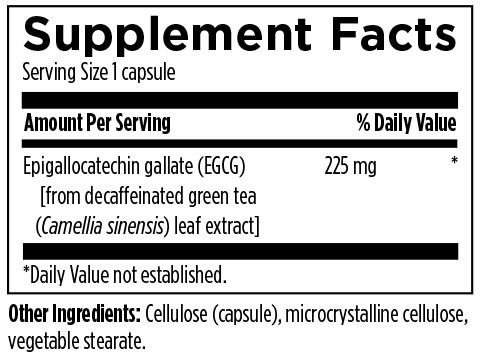 egcg designs for health supplement facts