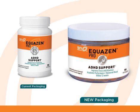Equazen Pro Softgels (Klaire Labs) Current and New Packaging