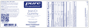 iron c+ gummy pure encapsulations label