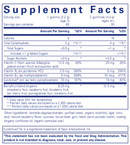 iron c+ gummy pure encapsulations supplement facts