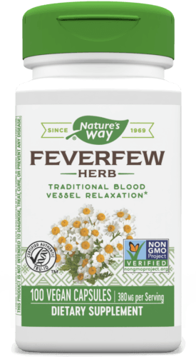 Feverfew veg capsules (Nature's Way) 100ct