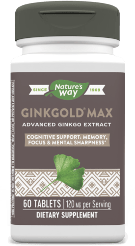 Ginkgold Max 120 mg 60 tabs (Nature's Way)