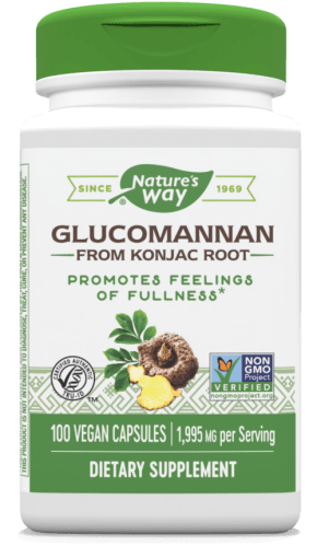 Glucomannan veg capsules (Nature's Way)