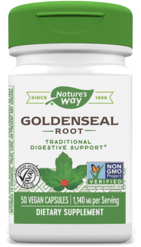 Goldenseal Root veg capsules (Nature's Way) 50ct