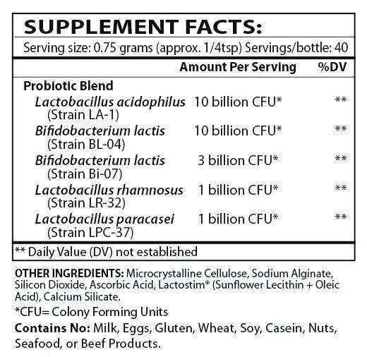 Granular Theralac - Master Supplements Supplement Facts