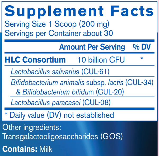 HLC Fit for School (Pharmax) supplement facts