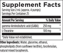 liposomal neurocalm designs for health supplement facts
