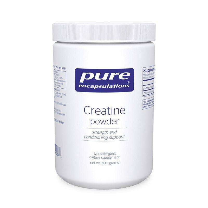 Creatine Powder 500g (Pure Encapsulations)