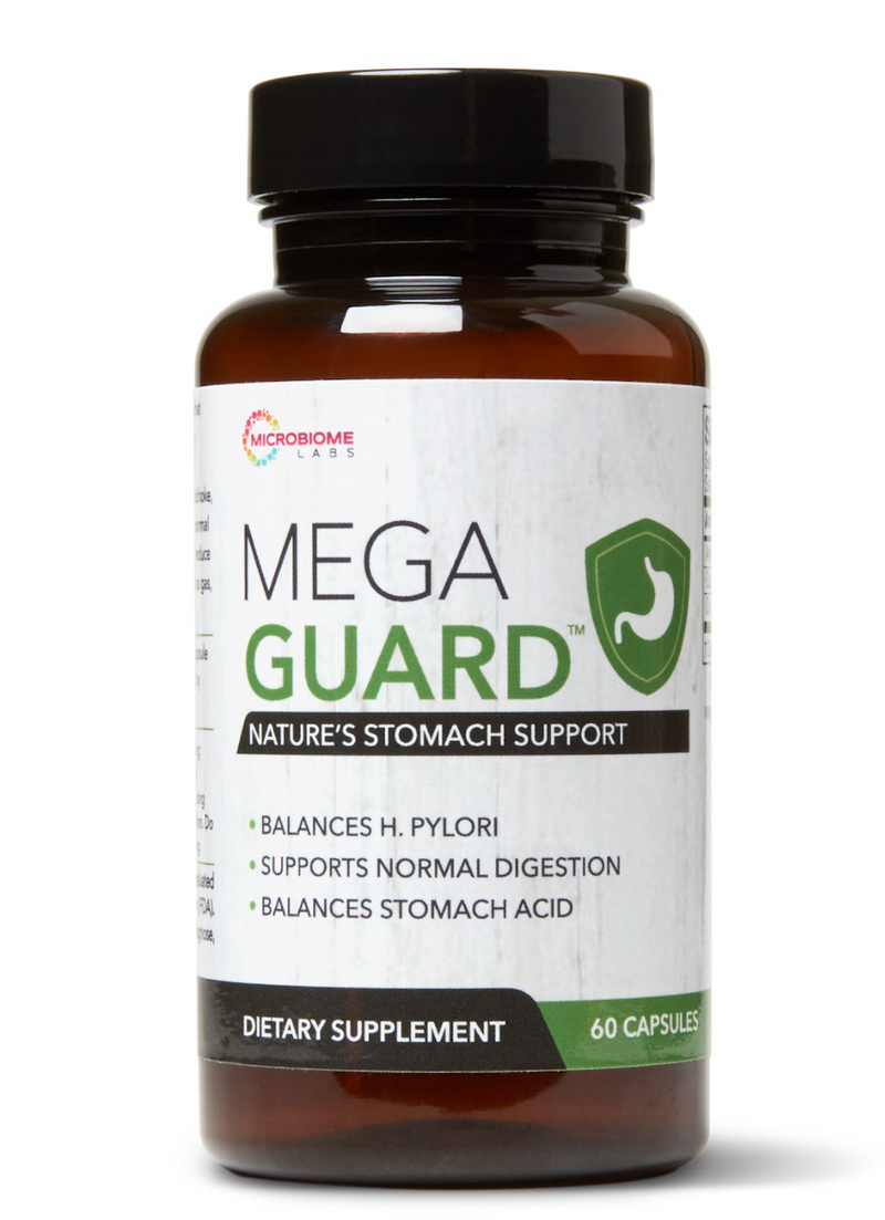MegaGuard - Nature's Stomach Support (Microbiome Labs) Front