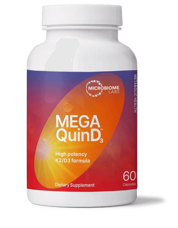 megaquin d3 | megaquind3 | microbiome labs | d3 benefits | k2-7 | menaquinone-7 | mk-7