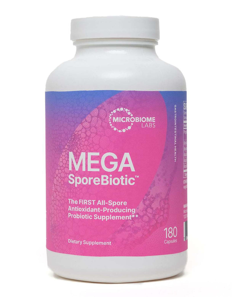 MegaSporeBiotic (60 and 180 capsules)