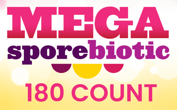 MegaSporeBiotic (180 capsules, 3-month supply)