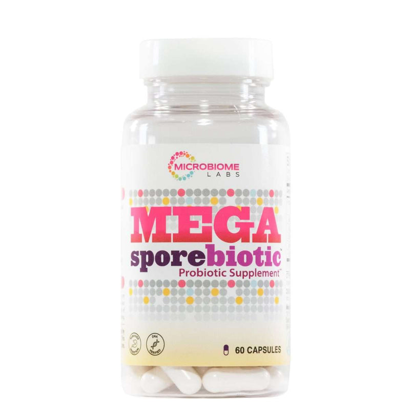 MegaSporeBiotic 3-Pack (Microbiome Labs) bottle