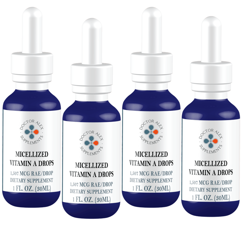 Micellized Vitamin A Drops (Doctor Alex Supplements)