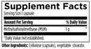msm (designs for health) supplement facts
