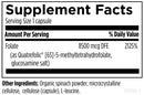 l-5-mthf 8500 mcg dfe designs for health supplement facts