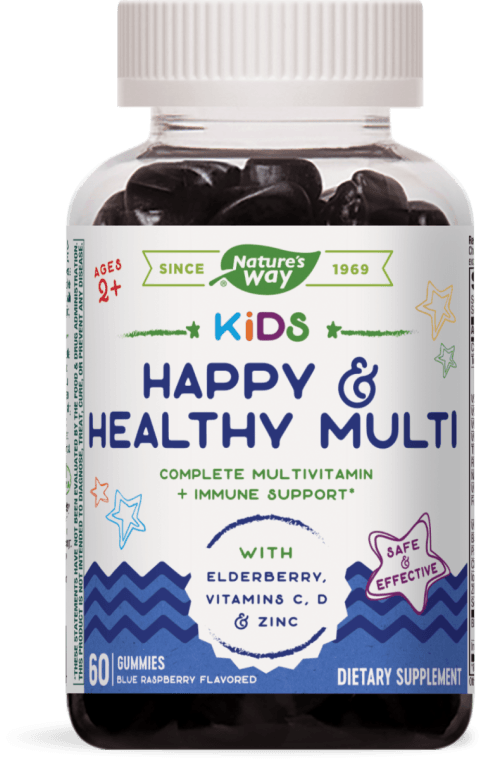 Natures Way KiDS Happy & Healthy Multivitamin Gummies 60 ct (Nature's Way)