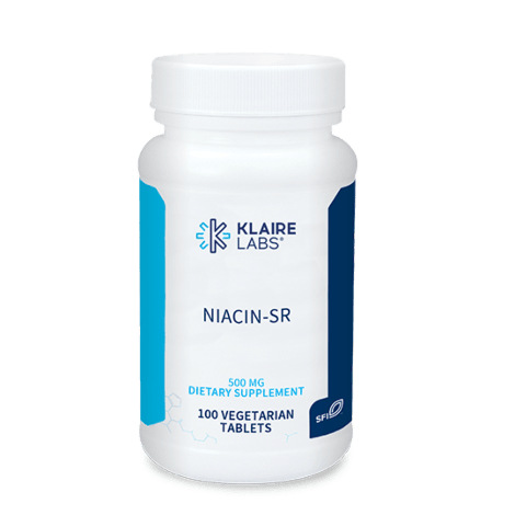 Niacin-SR (Klaire Labs) Front