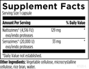 natto-serrazime designs for health supplement facts
