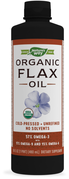 Organic Flax Oil (Nature's Way)