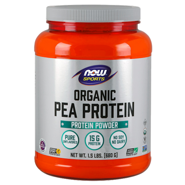 Organic Pea Protein 1.5lbs (NOW Foods)