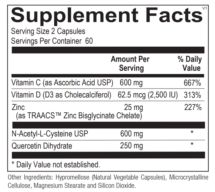 orthomune ortho molecular supplement