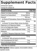 osteoforce designs for health supplement facts