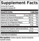 osteoben designs for health supplement facts