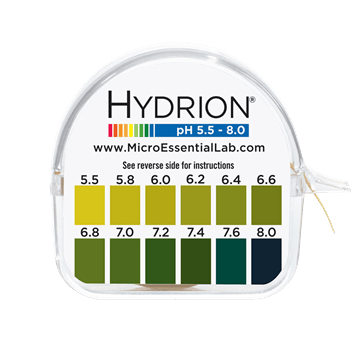pH Hydrion Papers (5.5-8.0) (Perque) Front