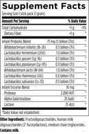 probiomed infant designs for health supplement facts