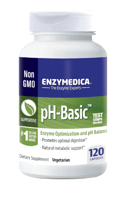 pH Basic 120 Capsules Enzymedica