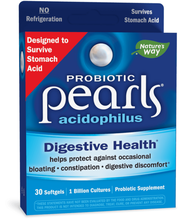 Probiotic Pearls Acidophilus 30 softgels (Nature's Way)