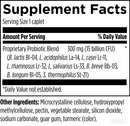 probiotic supreme df designs for health supplement facts