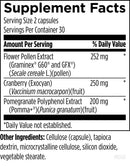 prostect designs for health supplement facts