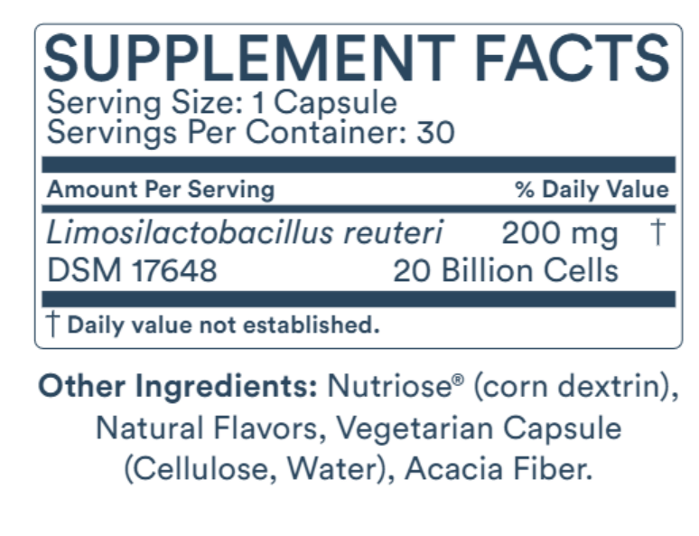 PyloGuard™ (Microbiome Labs) Supplement Facts