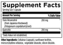 resveratrol supreme designs for health supplement facts