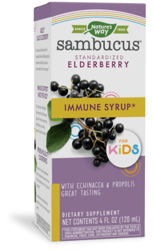Sambucus Immune Syrup for Kids (Nature's Way) 4oz