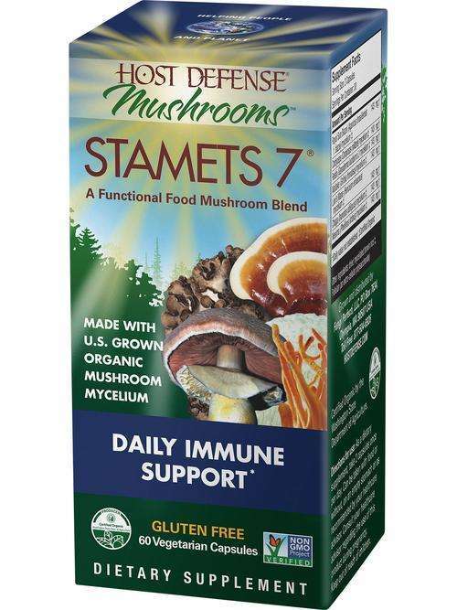 Stamets 7 CAPSULES - Host Defense Mushrooms