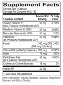 ortho b complex ortho molecular supplement