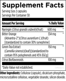 thermo-efx designs for health supplement facts