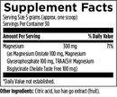 trimag supreme designs for health supplement facts