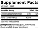 thyrommune designs for health supplement facts